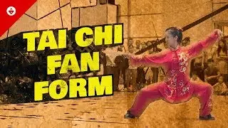 Most Amazing Tai Chi FAN FORM | Beautiful Kung Fu | Wushu Fan