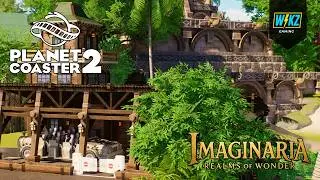 Потрясающий Dark Ride REVEAL + Чертежи приключений | Общественный парк Planet Coaster 2