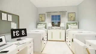 Interior Design Dorm Room Enscape