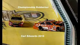 Championship Robberies: Carl Edwards 2016