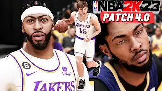 NBA 2K23 OFFICIAL PATCH 4.0 NOTES Breakdown (BOTH-GEN)