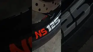 NS 125 UPGRADE 🔥 pulsar ns 125 warping 💥#ns125 #ns200 #ns400 #shorts #jaat #sunnydeol #ytshorts
