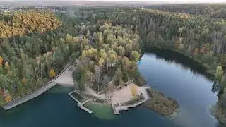 Balsio ežeras 2025-10-19 (Žalieji ežerai); 4K 60Hz