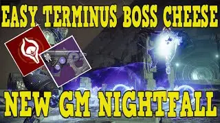 DESTINY 2 | EASY Insight Terminus Boss CHEESE!!! NEW GM Nightfall Made EASY!!!