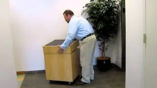 Lab Cabinet with Stacking Drawer