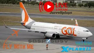 X Plane 12 Live | Level Up 738 S&atilde;o Paulo-Salvador | #xplane12