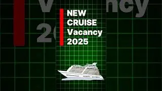 Biggest Cruise Ship Job Vacancy 2025//Apply Now!! #shorts #ytshorts #jobs