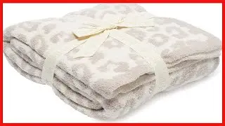 Experience Ultimate Comfort with the Celebrity-Favorite Jacquard Animal Print Throw