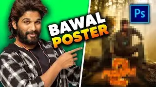 Bawal Poster Bana Diya !! - Pushpa 2 Poster Design
