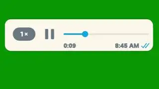 Whatsapp voice message Playing template green screen | Whatsapp status Template green Screen | green