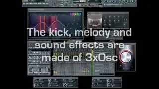 Hardstyle with only FL Studio 9 Stock plugins and samples