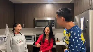 BTS and Bloopers | Woke Up on Christmas (our Christmas horror movie)