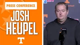 Tennessee football head coach Josh Heupel talks 11 days out of the opener against Syracuse I GBO