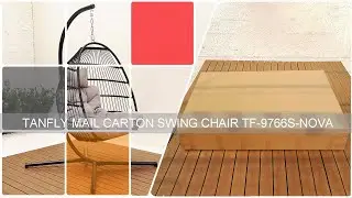 TANFLY PATIO SWING CHAIR HAMMOCK ONE CARTON #TF-9766S-NOVA