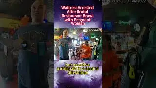 Waitress Arrested After Brutal Restaurant Brawl with Pregnant Woman