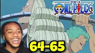 One Piece Ep. 64-65 Blind OP REACTION