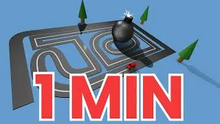 🏁💣 Car Racing Bomb Fuse Timer | 1 Minute Countdown ⏱️