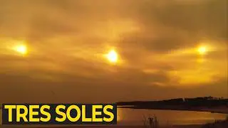 TRES SOLES  🔆🔆🔆  EXTRA&Ntilde;O FENOMENO en CERRO LARGO, URUGUAY  | ALTOMISTERIO