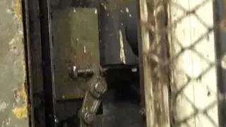 What an OTIS Freight Elevator Door Lock Looks Like