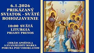 6.1. 2026 PRIK&Aacute;ZAN&Yacute; SVIATOK - SV&Auml;T&Eacute; BOHOZJAVENIE
