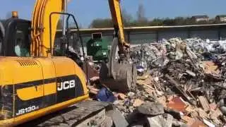 M&K Waste Recycling System, Trommel Screen,  Picking Station JM Murdoch