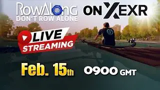 Row with Me LIVE: 30 Minute Group Workout (09:00 GMT) | Feb 15 - Here and on EXR