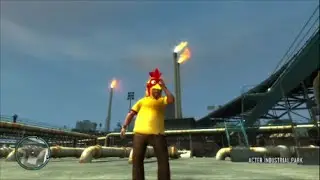 GTA IV Inside Building Glitch - Acter Oil Refinery Storage [HD]
