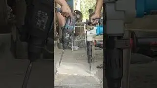 Bosch Hilti vs Makita 0810 | pressure competition| concrete cutting machine | original vs china