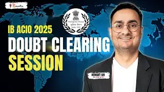 IB ACIO Tier-2 | Exclusive Doubt-Clearing Session 2 with Hemant Sir I HeMantra