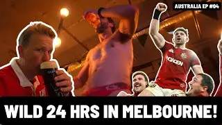 INCREDIBLE GAME DAY IN MELBOURNE! | WALLABIES vs LIONS