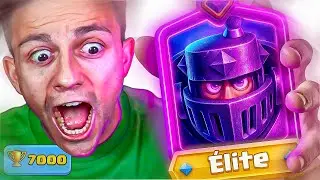&iexcl;Subo a 7.000 COPAS Con El MEGACABALLERO NIVEL M&Aacute;XIMO en Clash Royale!