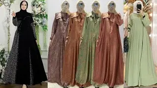 60 Model Gamis Terbaru Lagi Super Cantik Dan Mewah