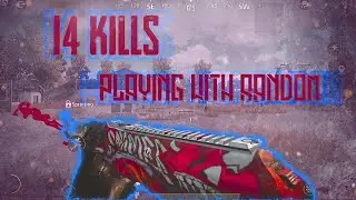 14 KILLS WITH PLAYING RANDOMS TEAMMATE | PUBG MOBILE  | NOOBSEE GAMING