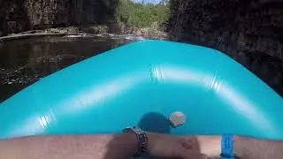 Whitewater rafting down the Ausable Chasm NY