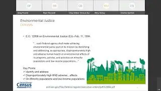 Using Census Tools for Environmental Justice