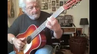 Lindberg Akustische Vintage Gitarre Demo -Stranger by Bernard G Muller