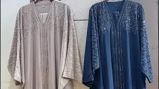 New Collection Premium Dubai Abayas Sale Flat for 2900-3000/- | To book contact 8291101414 | 