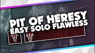 Easy Solo Flawless Pit of Heresy Emblem! (Shortcut, Cheese, Tips, etc.)