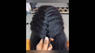 Simple Daily Using Unique Hairstyle Tutorial #hairstyle #shorts #trending #nirmalahairstyles #hair