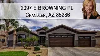 Chandler AZ 85286 Home for Sale: 3 CAR GARAGE & HOME THEATER