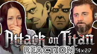 Magath and Shadis 💔 | Couple First Time Watching Attack on Titan | S4 E27