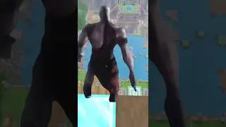 Kratos Falling Minecraft #minecraft #shorts #viral #funny #godofwar #minecraftshorts #trending