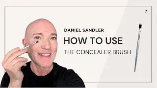 How to Use | Daniel Sandler Concealer Brush with Anti-Redness Concealer