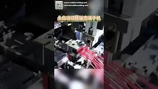 Fully Automatic Terminal Crimping Machine with Housing Insertion Function Automation System