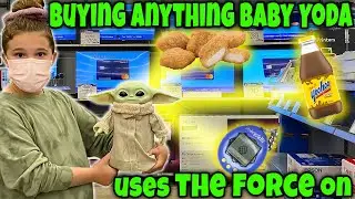 Buying Everything Baby Yoda Uses The Force On!