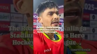 The Roar is Back: Kalinga Stadium Welcomes Hero Hockey India League🏑🏑 #hockeylover #hockeyindia