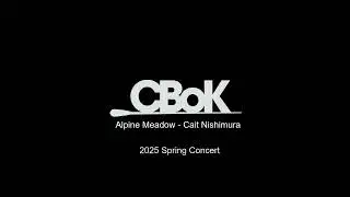 Alpine Meadow - Cait Nishimura - Concert Band of Kanata Spring 2025