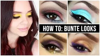 How To: BUNTES AUGENMAKEUP - Tipps & Tricks | Makeup 1x1