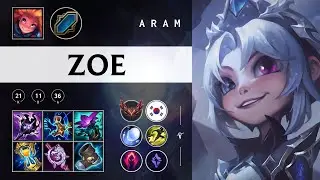 Zoe ARAM - KR Grandmaster Patch 25.24