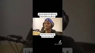 Young Dolph On Why He Gave Back So Much #RIPYoungDolph